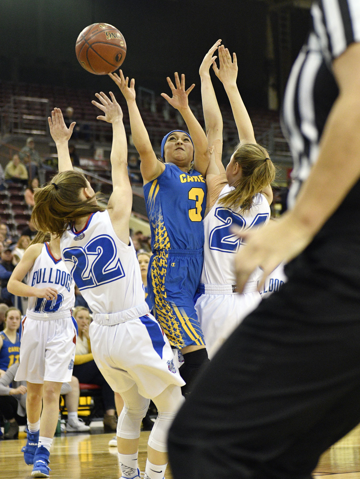 Girls State Basketball - Carey Vs. Rockland